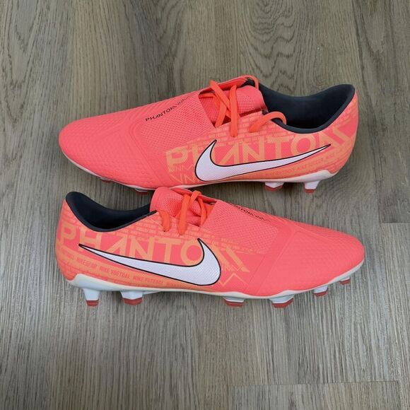 Nike Phantom Venom Pro FG Soccer Cleats Shoes Mens 12.5 Bright Mango AO8738-810 main image 8